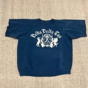 Vintage Delta Delta Tau Fraternity Sweatshirt 1960’s